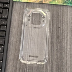 Blackview Oscal Protective Silicone Phone Case - Soft TPU Back Cover Shell for Tank 1 (Transparent)