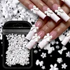 100/200pcs 3D Mixed Nail Decorations Kawaii Heart Flower Bear Pearl Design Rhinestone Nail Art Charms Jewelry Manicure Accessory 6