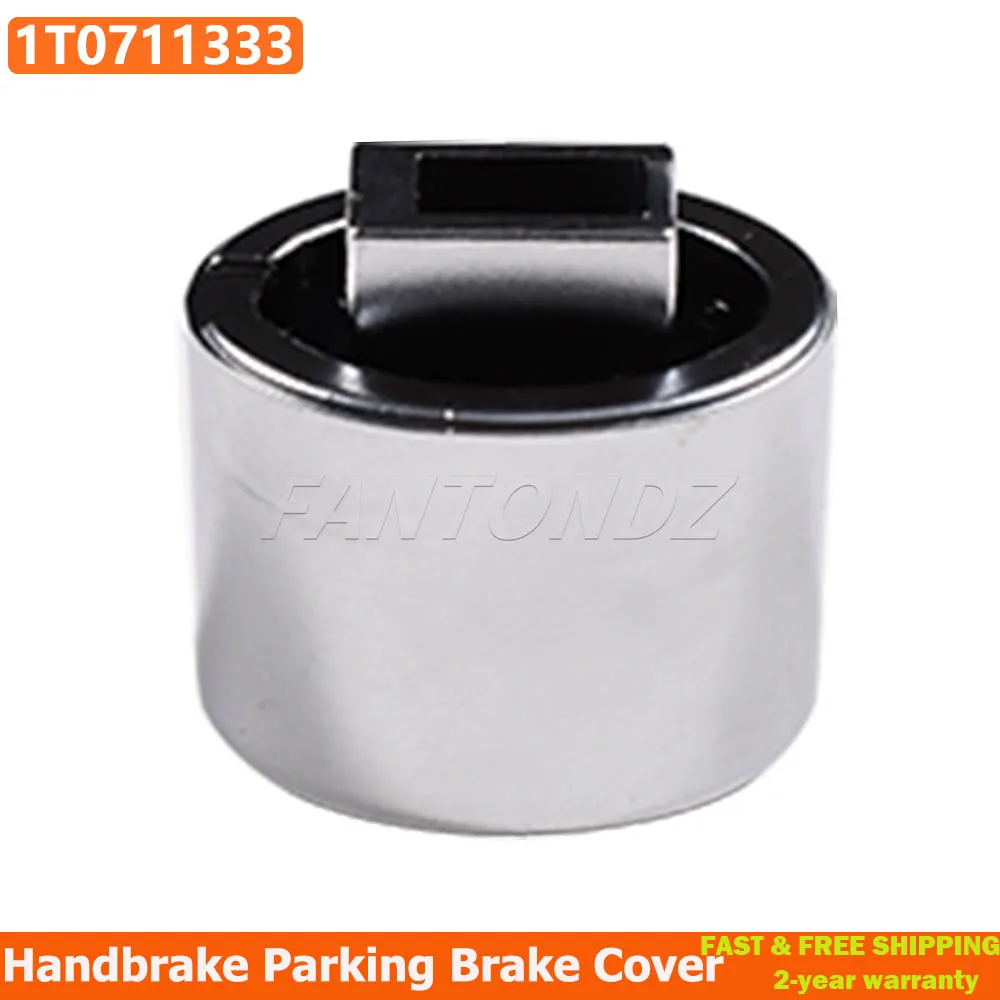Handbrake Button Cover Hand Brake Push Button 1T0711333 for VW Caddy III 2004-2015 Touran 2006-2015 Golf 03-08 Handbrake Cap Button Parking Brake Cover