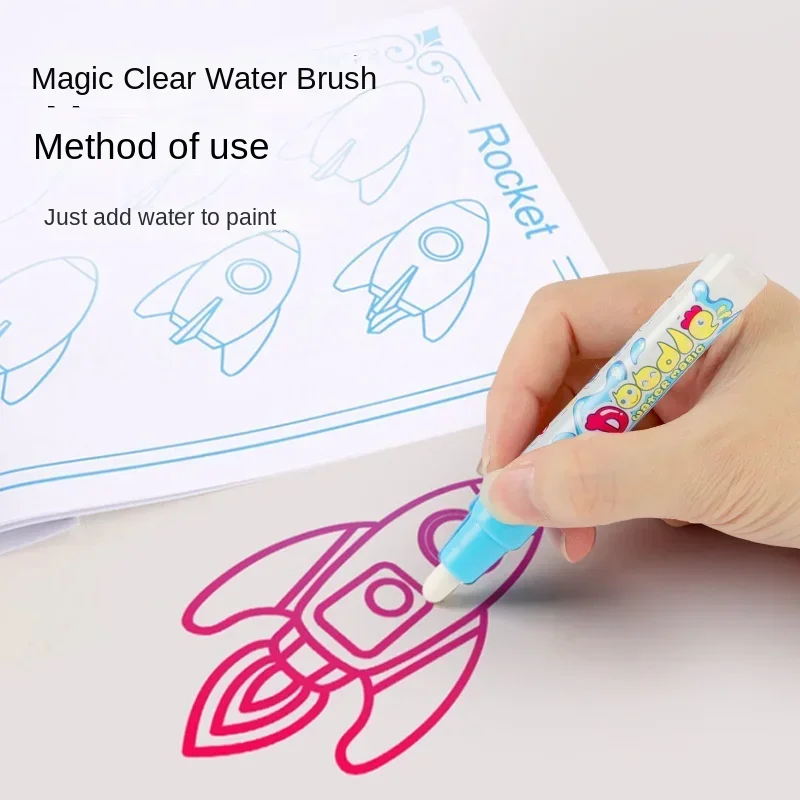 Educational Toys Drawing Toy Educational Drawing Toy Repeatedly Doodle Water Painting Carpet Children Water Canvas Magic Graffiti Drawing Board Learning Carpet Reusable Drawing Mat