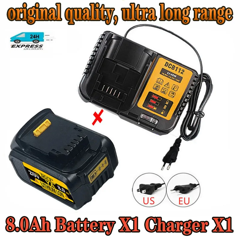 

Replacement for Dewalt DCB120 Lithium-ion Batteries 12V 6Ah 12Ah Battery DCB123 DCB125 DCB124 DCB122 DCD710 Power Tools Battery