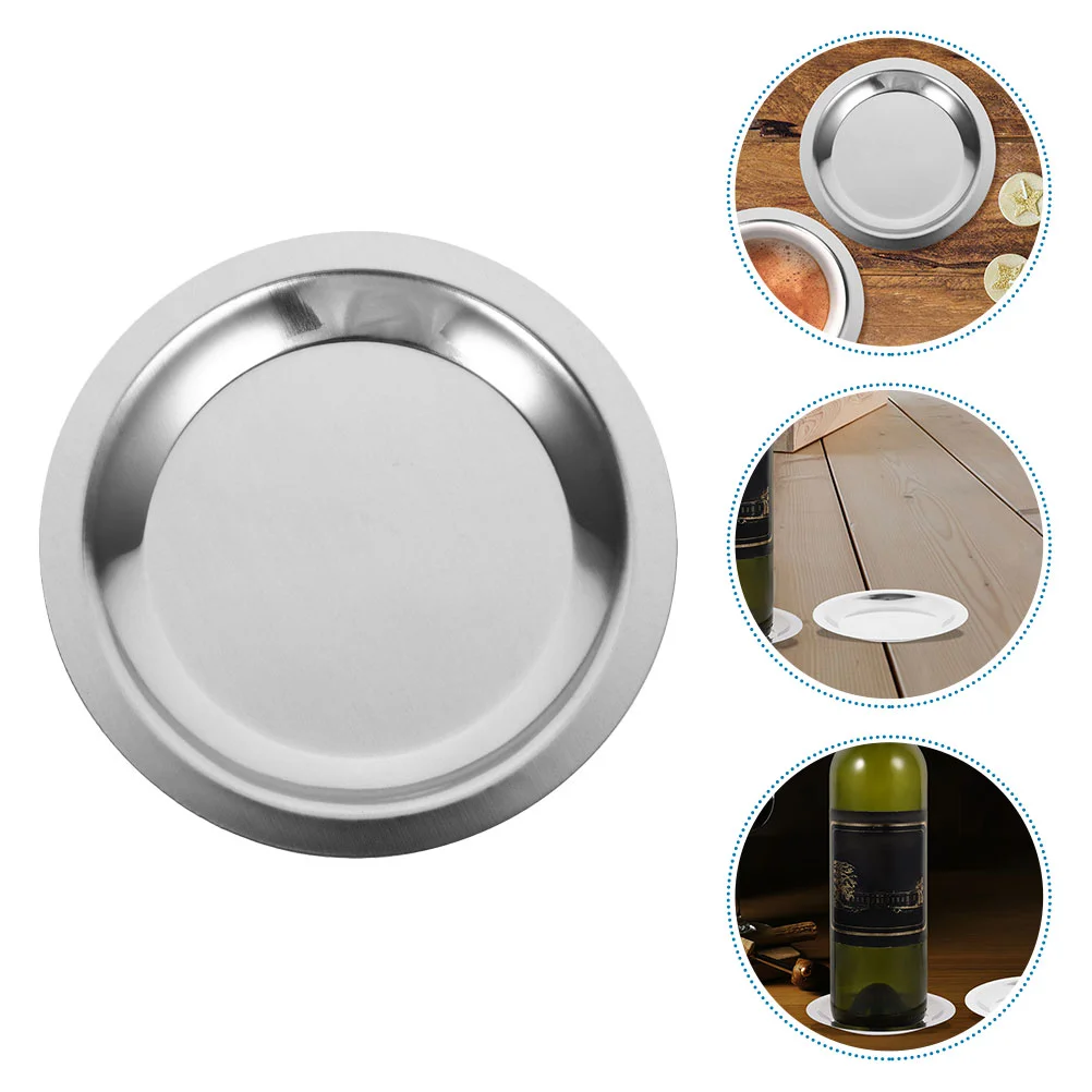 

3pcs Coaster for Bottle Metal Coaster Kitchen Bottle Pad for Party Festival