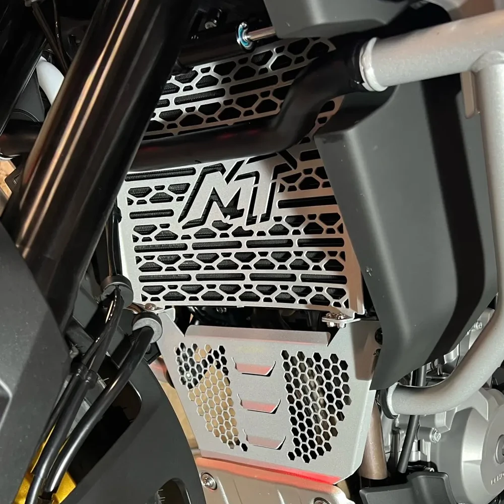 Motorcycle Accessories Radiator Guard and Engine Skid Plate Cover