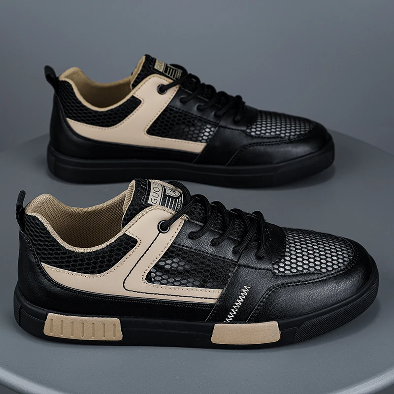 

Кроссовки мужские сетчатые, дышащие, Повседневная модная обувь, большие размеры 38-47, лето