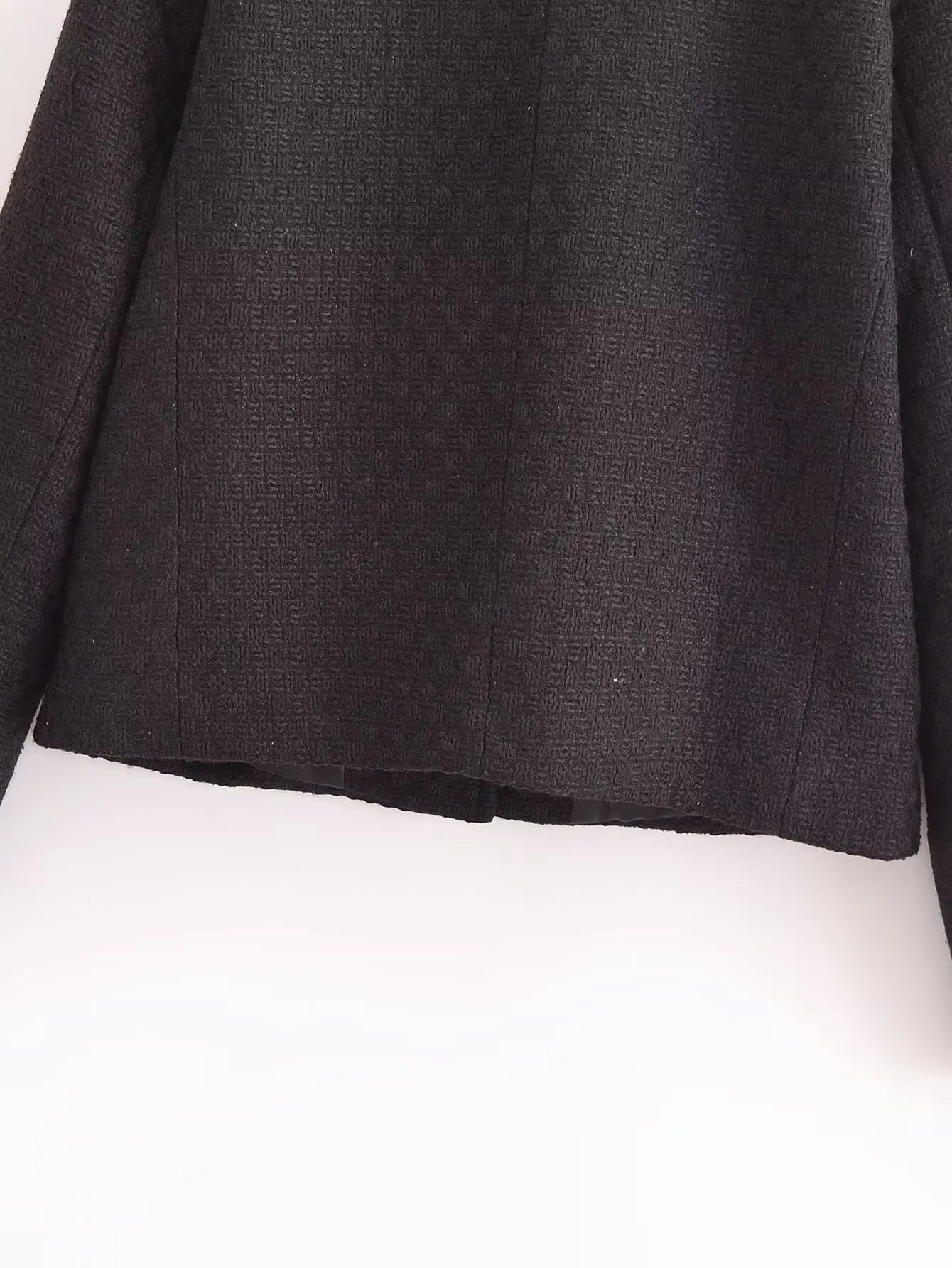 Blazers Women's Jacket Coat 2024 With Pockets Elegant Fashion Solid inszart Black Outwear Bow Button Jackets Jaquetass Femininas