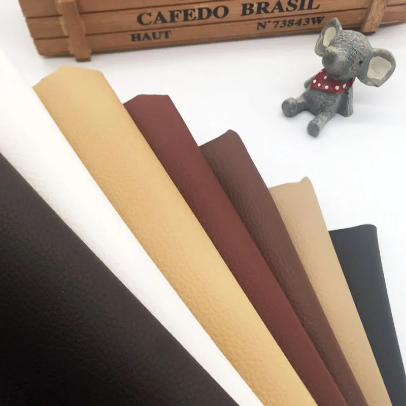 Leather Fabric New Artificial Leather 50*75cm Upholstery Furniture Fabric Synthetic Leather Faux Nice PU For Sewing PU 0.45mm Ocelot