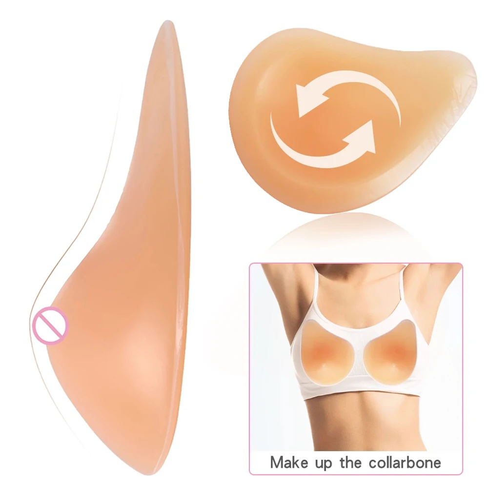 

Mastectomy Realistic Artificial Silicone Breast Form Fake Boobs Tits Shemale DragQueen Transgender Crossdresser Cosplay Costumes