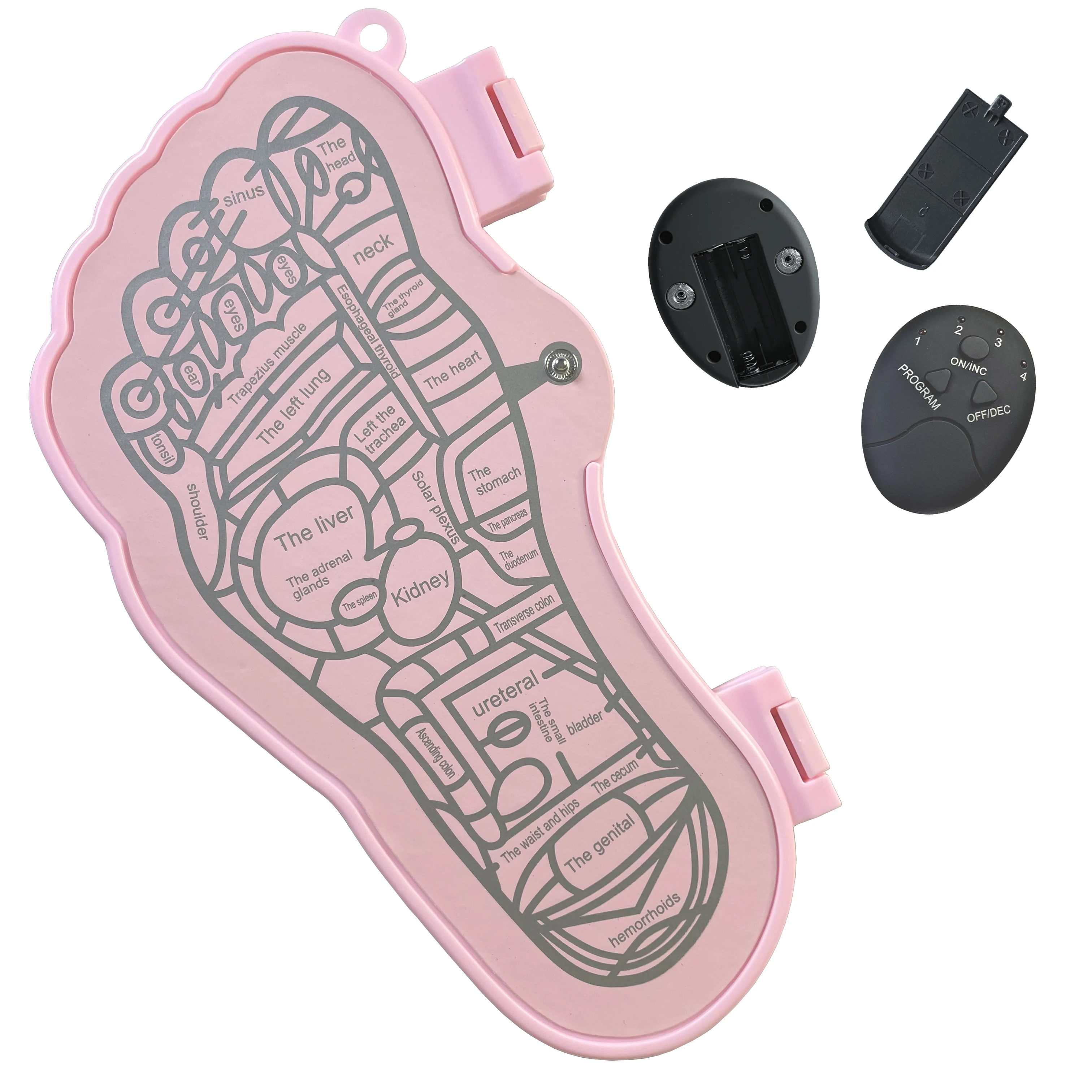 

EMS Foot Massager Pad Reflexology Foot Acupoint Massage Muscle Stimulation Improve Blood Circulation Relief Pain