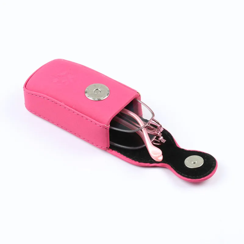 Portable Pink Folding Reading Glasses Women Eye Protection Eyeglass With Case Anti blue Presbyopic Glasses Gift For Old 4