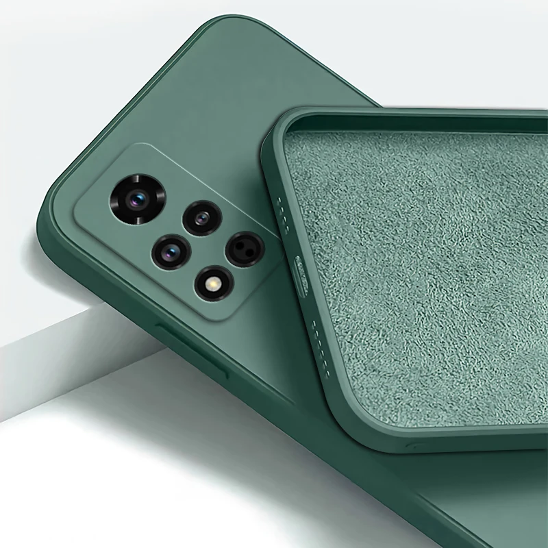 Enhanced Liquid Silicone Shockproof Phone Case - 360° Protective Cover