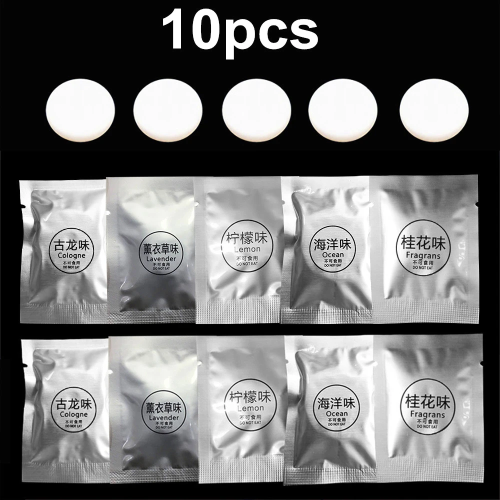 10pcs/lot Car Air Freshener Replacement Tablet Air Vent Perfume