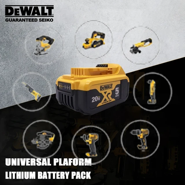 Dewalt Dcb Series 20v Batrery Pack 2ah 4ah 5ah Suit For Cordless Tool  Dcd791 Dcf850 Dcv501 Etc.universal 18v And 20v Platform - Battery Pack -  AliExpress