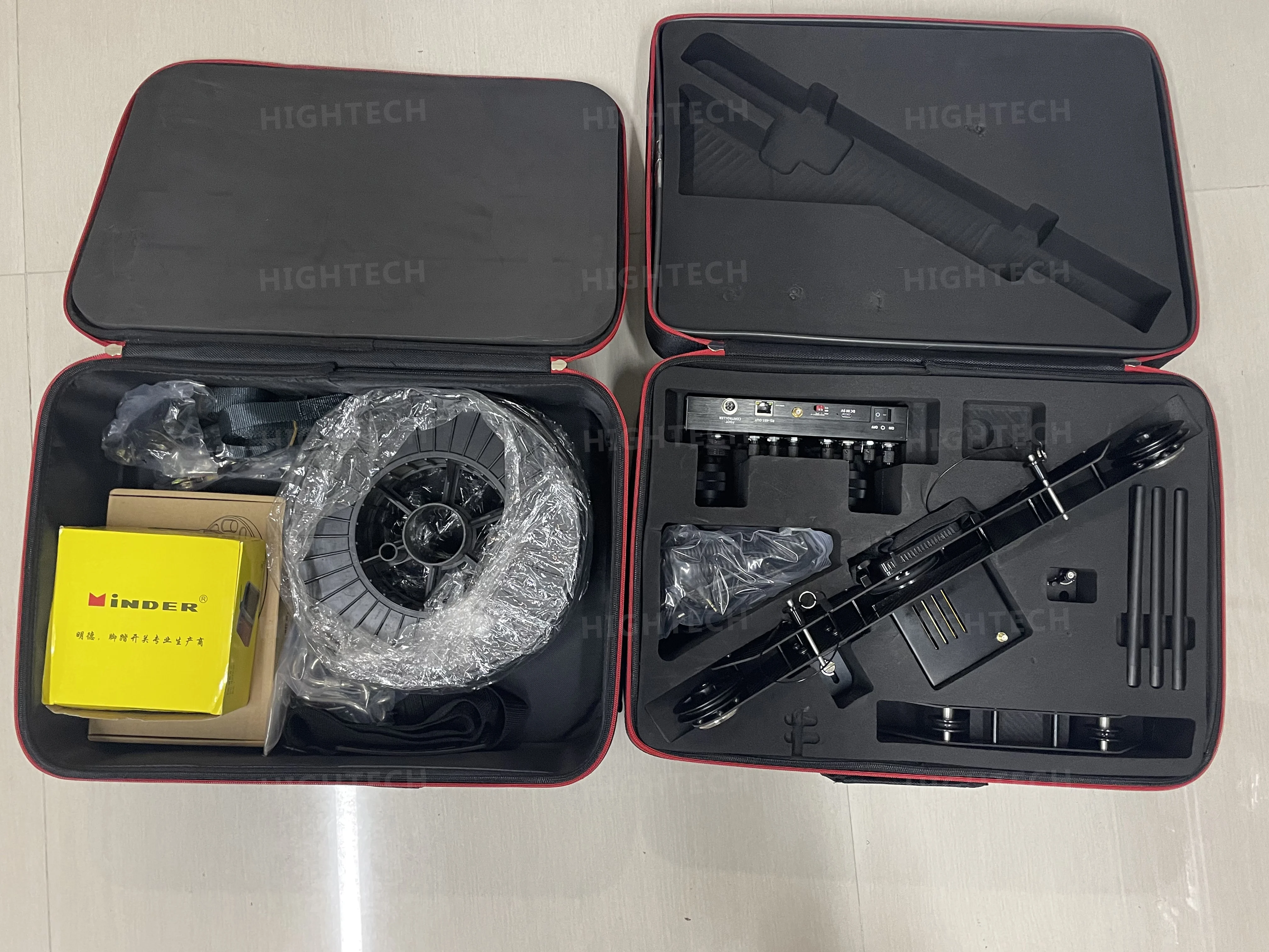. FlyingKitty FM6 III Pro RC300 Ropeway Cablecam System View integrates All in a