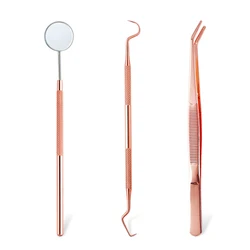 Professional Dental Cleaning and Examination Kit - Essential Home Oral Care Tools (3Pcs)
