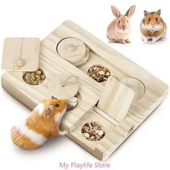 Wooden Foraging Feeder Toy 1