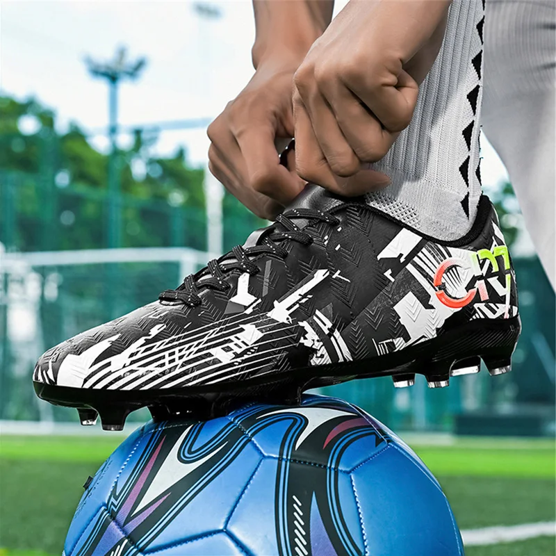 Men's Ultra-Light Anti-Slip Professional Football Training Shoes