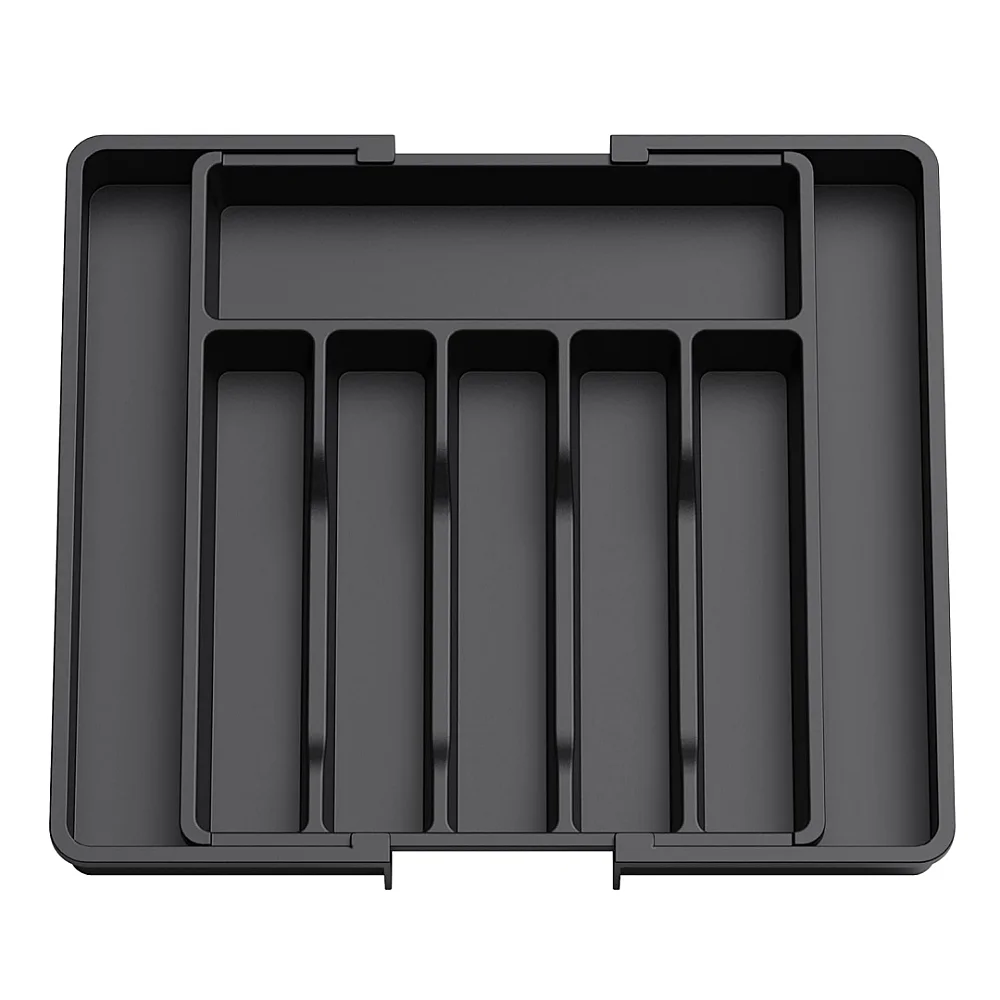 Silverware Organizer Expandable Utensil Tray Adjustable For Kitchen Flatware And Cutlery