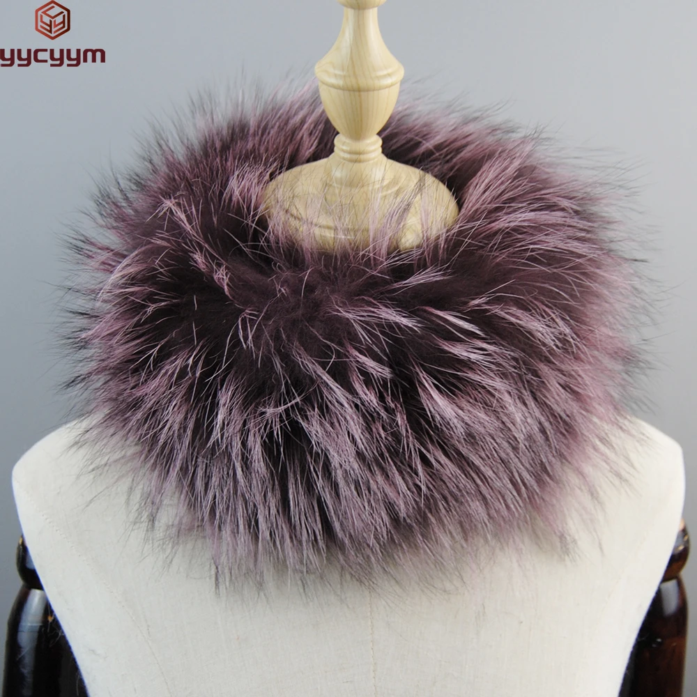 2025 Women&rsquo;s Winter Warm Real Fox Fur Scarf Fur Headbands Fox Scarves Luxury Neck Warmer Good Elastic Natural Mufflers rabbit fur scarf