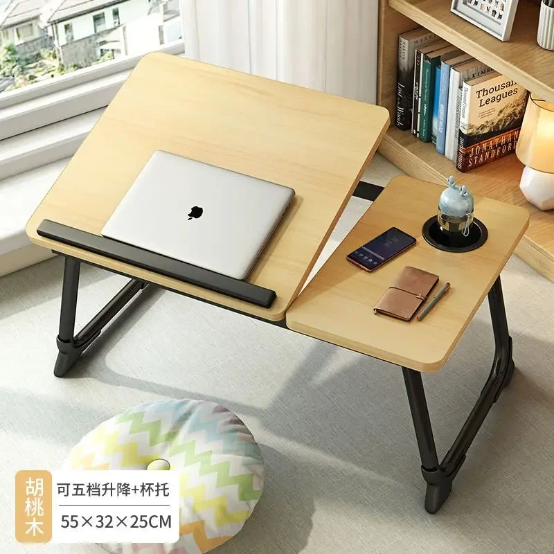 

Nordic Laptop Desk Foldable Small Tables on Bed Household Adjustable Home Student Dormitory Study Table Computer Desks Furniture