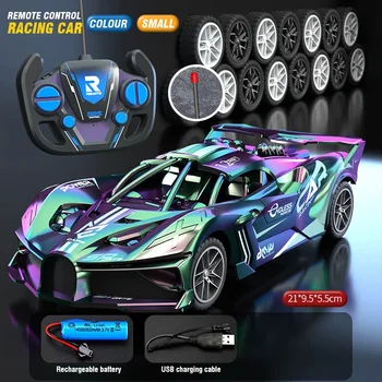 Auto RC 4Ch Telecomando ad alta velocità Drift Racing Car Auto sportiva elettrica Modello di veicolo giocattolo Giocattoli per ragazzi Regalo di compleanno per bambini