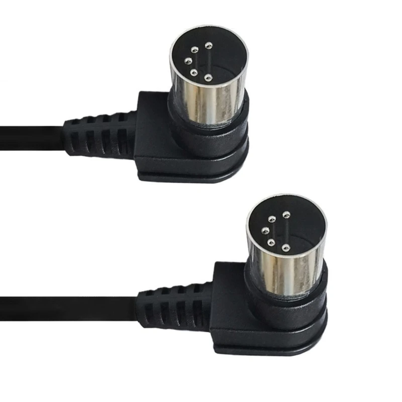 

M2EC MIDI Cable 5 PIN Male to 5 Pin Male DIN Plug Extension Cord Line Male Din-5pin M/M Cable Adapter Wire