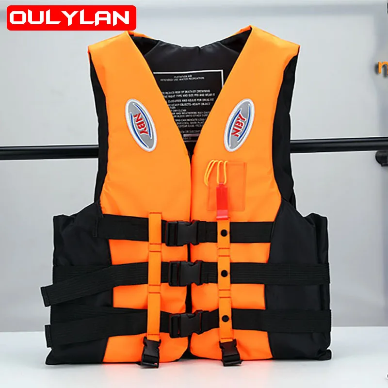 

Oulylan Adults Kid Life Jackets Water Sport Kayak Ski Buoyancy Swimming Sailing Boating Surfing Drifting Safety Life