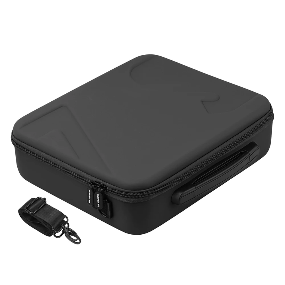 Intérieur du sac avec mousse de protection sur mesure pour drone et accessoires, rangement organisé et étanche.