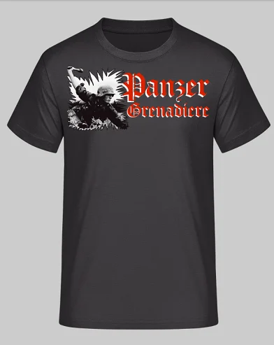 Wehrmacht Panzergrenadiere T-Shirt. Summer Cotton Short Sleeve O-Neck Mens T Shirt New S-3XL 3