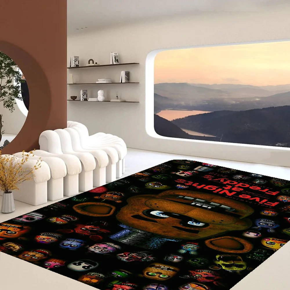 F-FNAF Entrance Door Mat Nordic Style Home Doormat Bathroom-Toilet Mats Bedroom Hotel Decor Mat 3