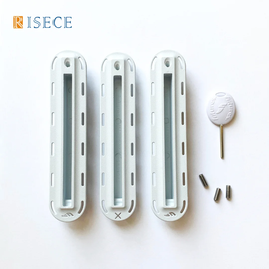 Surfing Fin boxes Tri Fins Box Single Tab Fin Plugs Surfboard Accessories Surfing Plugs including Screws and Key 3-pieces