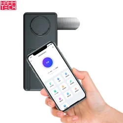 Serrure intelligente NFC étanche, sans alimentation, pour armoire, casier à lettres, boîte à lait, Support Mobile et déverrouillage par clé 