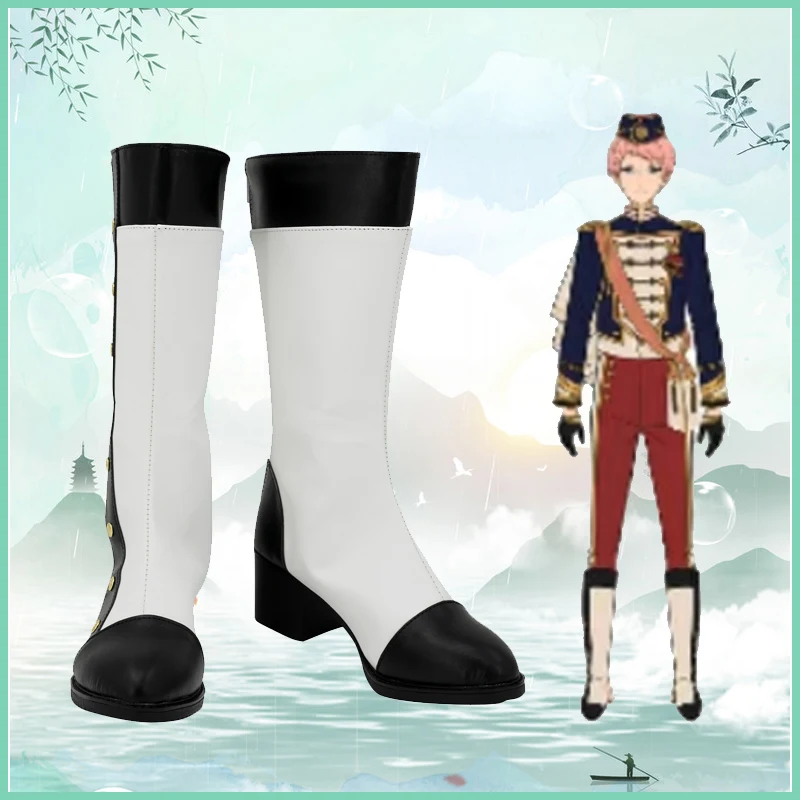 

Anime Ensemble Stars Cosplay Itsuki Shu Cosplay PU Boots Shoes Halloween Cosplay Prop Custom Made
