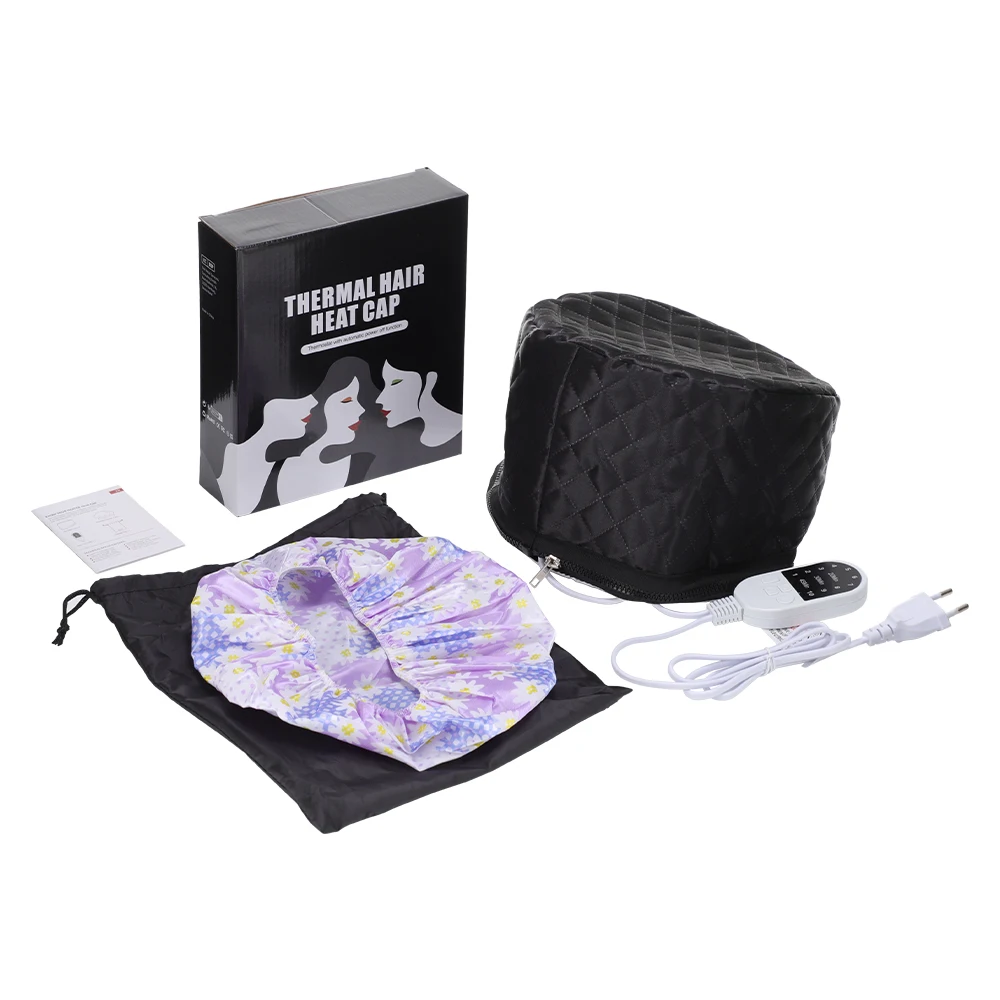 Home SPA Thermal Hair Steamer Cap 10 Level Heating Hair Mask Conditioner Nourish