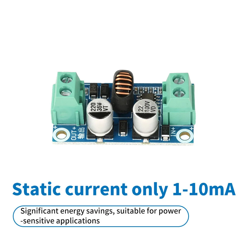 Universal DC-DC Buck Converter with Adjustable Output and Safety Features