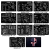 AR15 AK47 Glock Gun Cleaning Rubber Mat With Parts Diagram Instructions Mouse Pad for Smith Colt 1911 Beretta 92 Sig Sauer P320 4