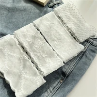 Ceinture en dentelle douce pour femmes, nœud papillon élastique, style bohème, chaîne de pull, joint de taille, accessoires de décoration pour le corps 2
