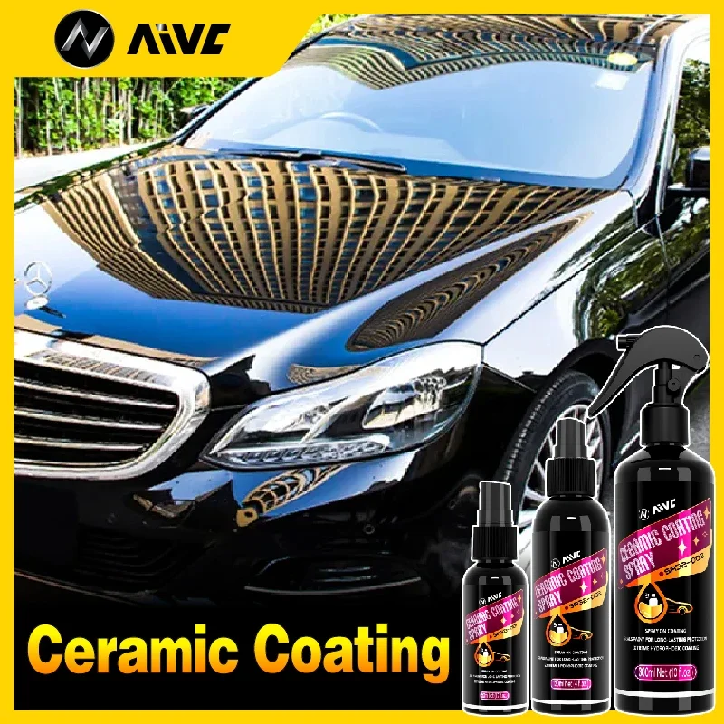 Car ceramic coating spray crystal hydrophobic layer polishing paint coating agent polish scratch repair remover paint protection car ceramic coating
