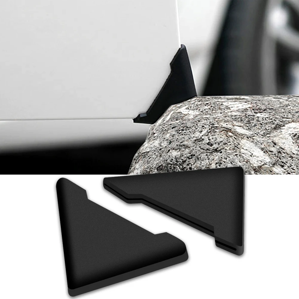 2Pcs Silicone Car Door Corner Scratch Protector Cover Crash Bumper Per Seat Ibiza 6L 6J Leon Mk3 5F Mk2 Cupra Formor Ateca
