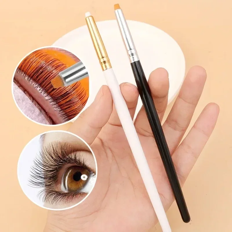 Eyelash Brush Soft Eyelash Perm Lifting Brush Portable Lamination Eyelashes Separating Lash Lift Eyelash Extension Tool Detail Brush Accessory