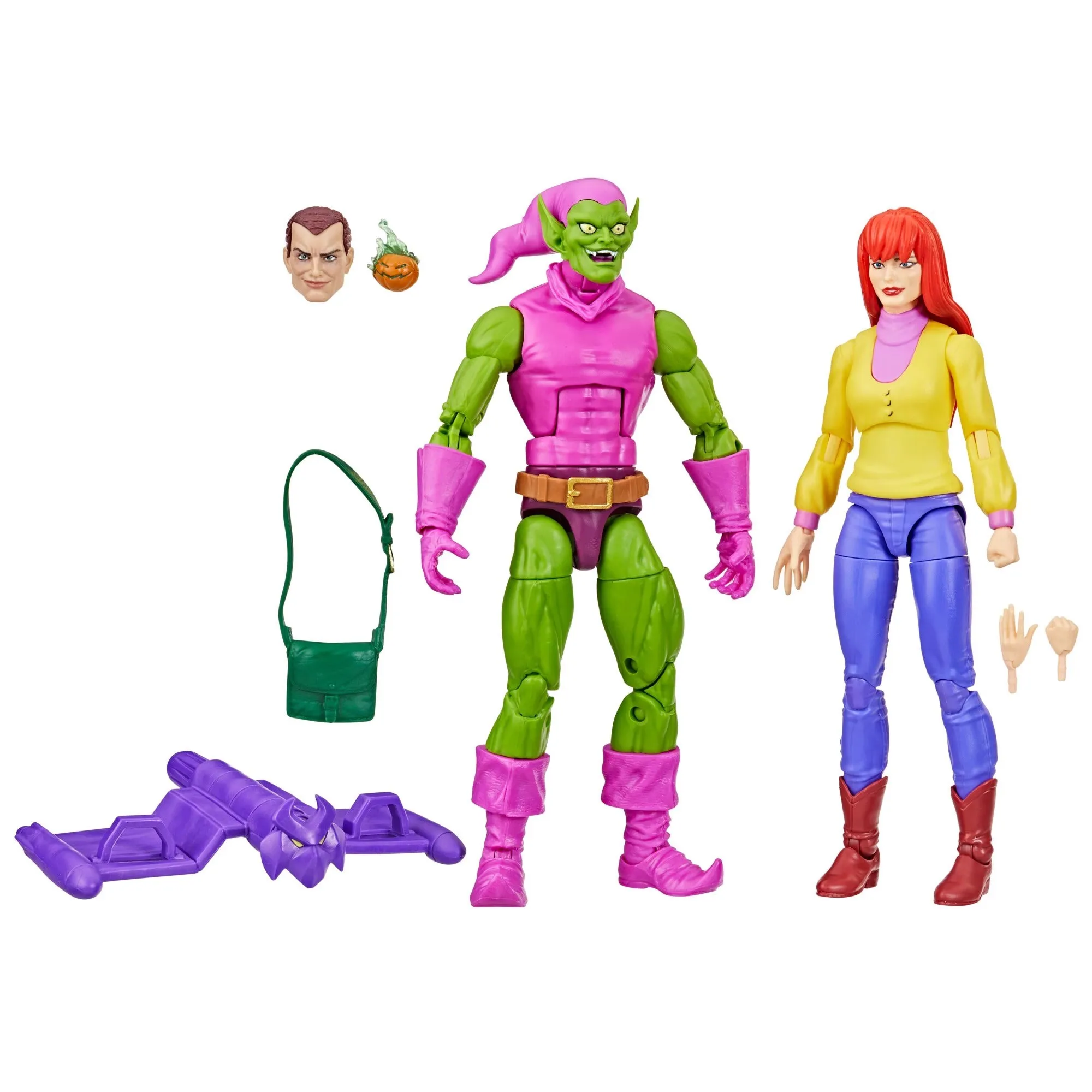 

Marvel Lengend 6 inch Spider-Man Anime Figure Green Goblin Mary Jane Action Figurine Moveable Toy Room Ornament Birthday Gift