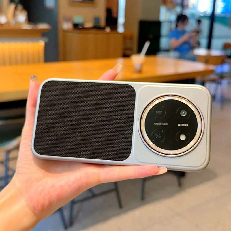 Fabric Texture Camera Lens Frame Protector Case