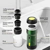 Portable Electric Coffee Machine 3-in-1 Capsule Powder Travel Coffee Maker Portable Italian Espresso Machine for Car & Home 5