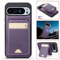 Premium 2-in-1 Leren Detachable Wallet Case met RFID-bescherming en Verticale Kaarthouder