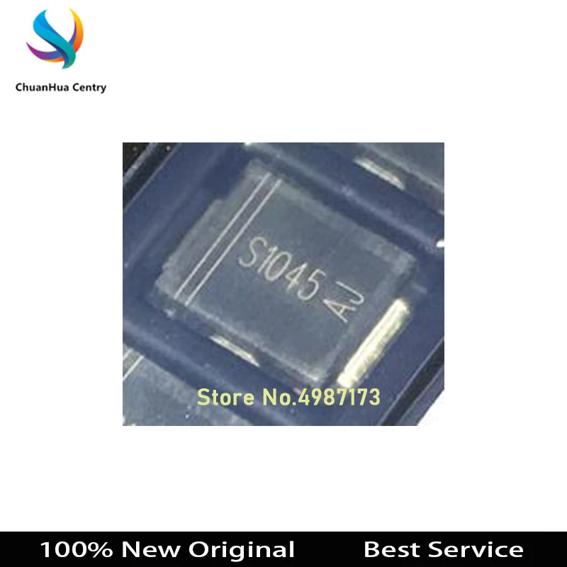 

20 Pcs/Lot SS1045C SS1045 SMC DO-214AB 45V/10A New and Original In Stock