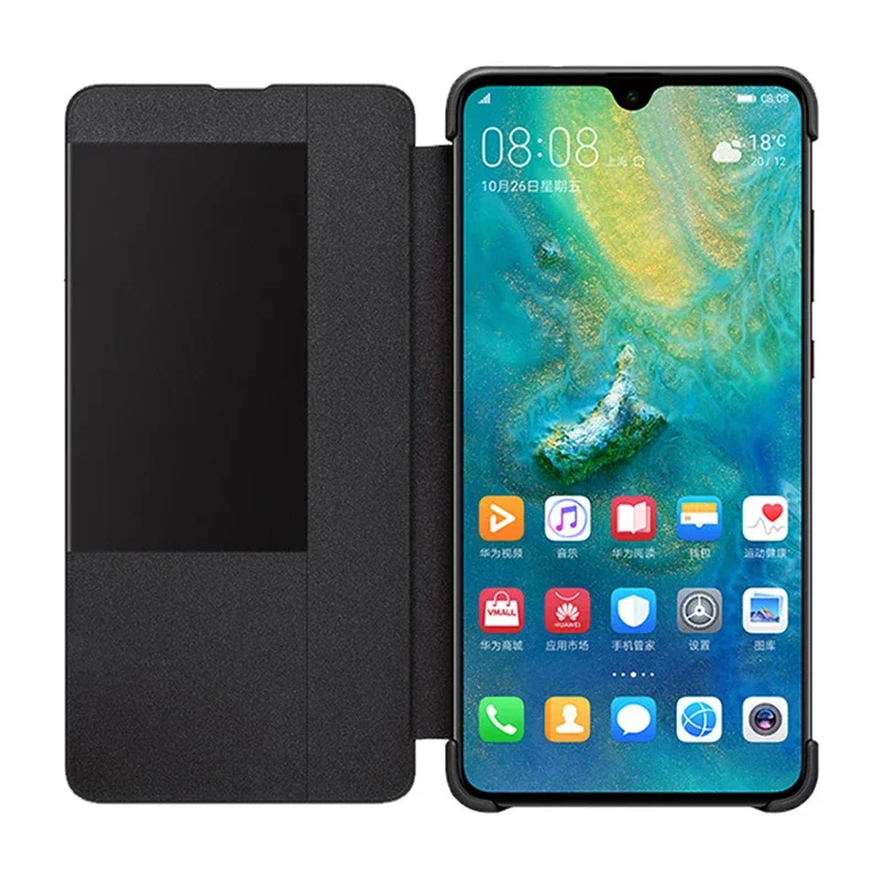 Smart View Auto Sleep Wake-Up Flip Cover - Shockproof Phone Case