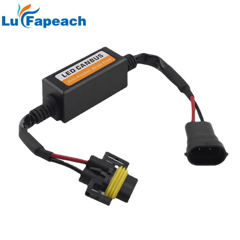 LED Headlight Resistor Harness For 9005/HB3 Bulbs – Anti-Flicker Canceller Kit By Formula-J87