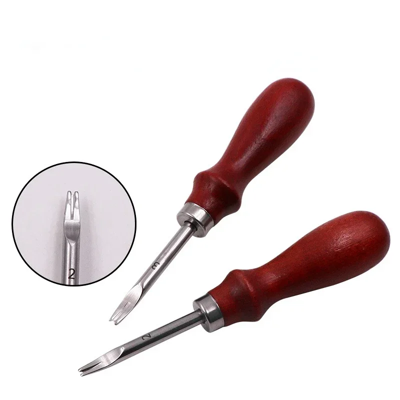 0.8/1.0/1.2/1.5Mm Sharp Leather Edge Beveler Leather Craft Skiving Beveling Knife Cutting Hand Craft Tool Edge Cutter