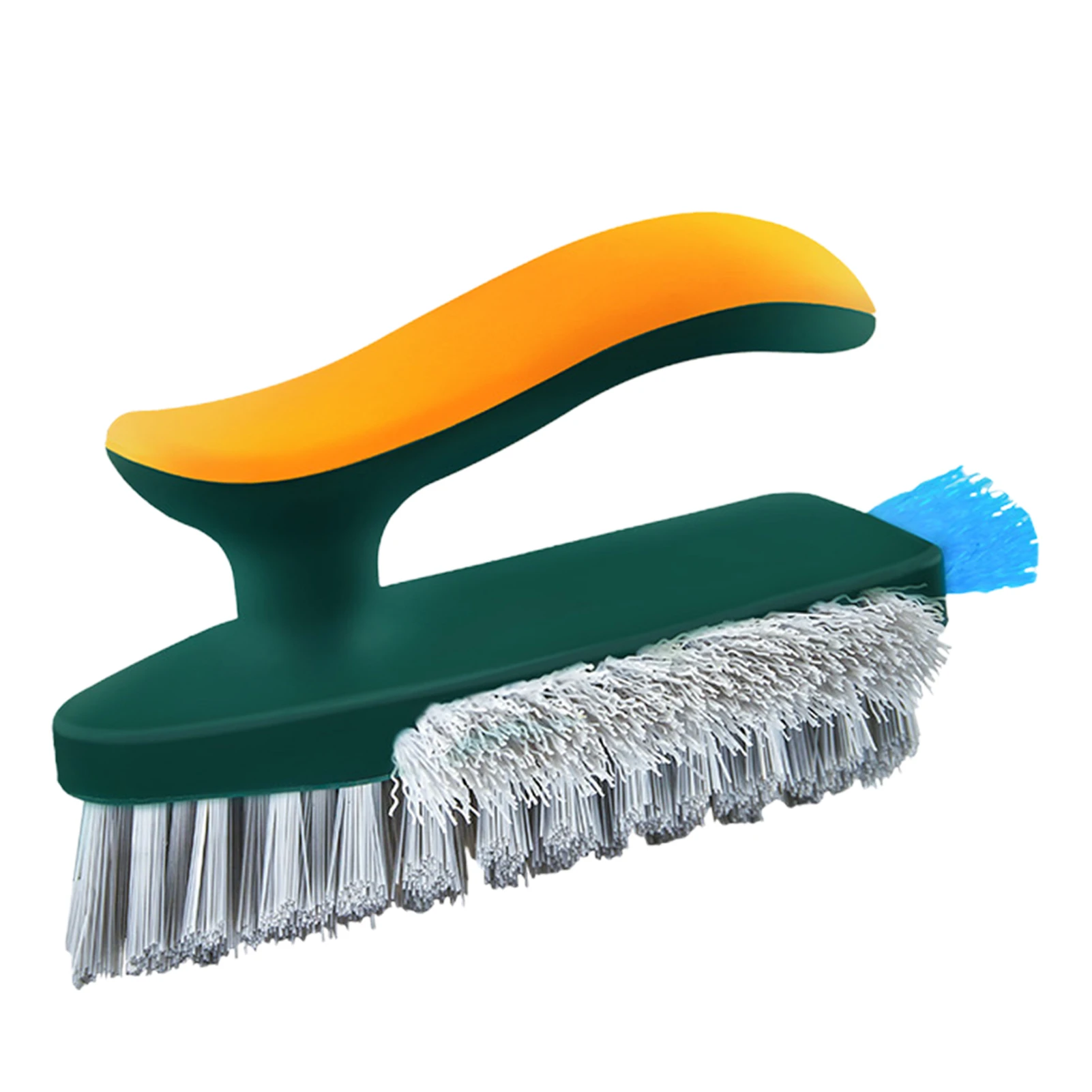 Stiff Bristle Crevice Cleaning Brush With Non Slip Handles