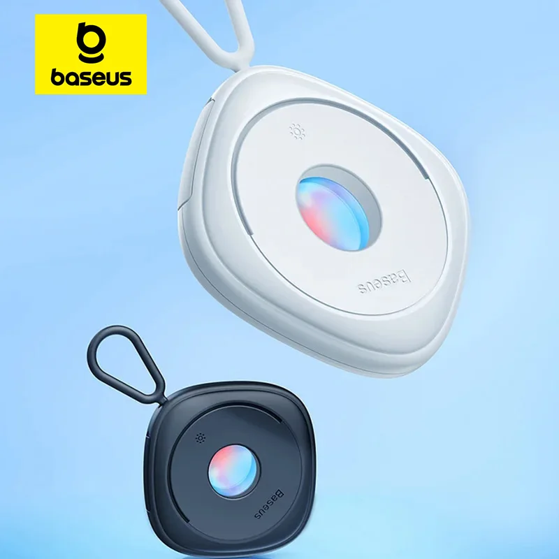 Baseus 숨겨진 카메라용 카메라 감지기, 휴대용 핀홀 렌즈 감지 가제트, 엿보기 방지 보안 보호 캔디드 감지기 