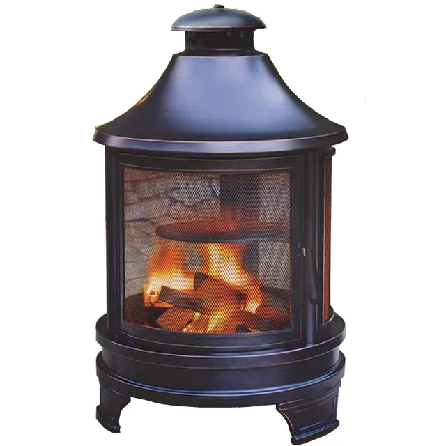 Északi Vas Tűz Pit A Szabadtéri Fűtés Háztartási Faszén Brazier Kreatív Egyszerű Kültéri Barbecue - Image 2